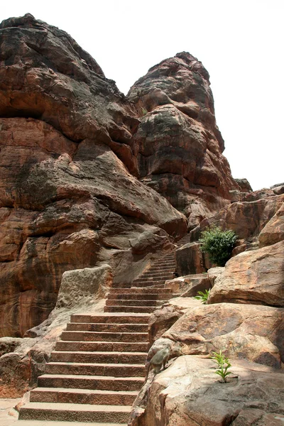 Kaya adımları — Stok fotoğraf