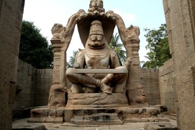 Statue of Ugranarasimha clipart