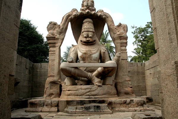 stock image Statue of Ugranarasimha