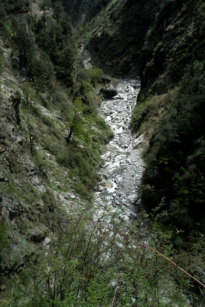 Valle del río Árid — Foto de Stock