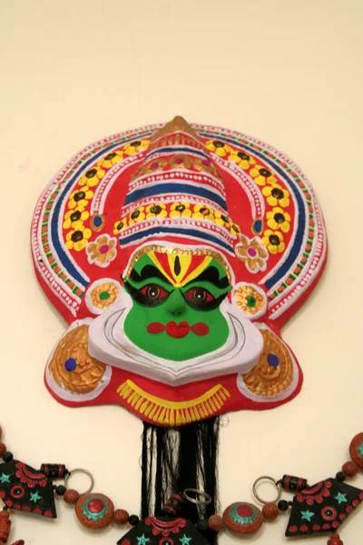 Máscara de Kathakkali — Fotografia de Stock