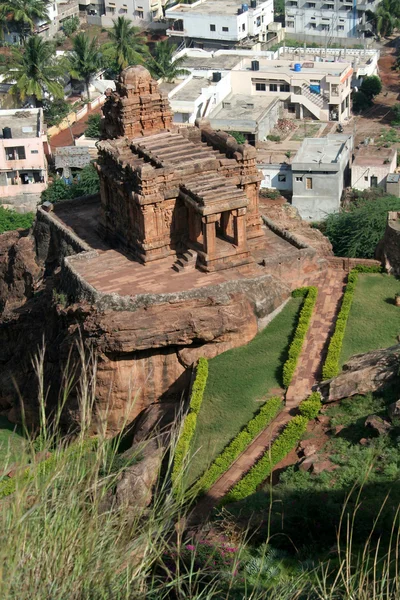 Вид с воздуха на храм — стоковое фото