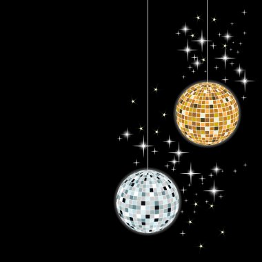 Disco sphere - vector clipart