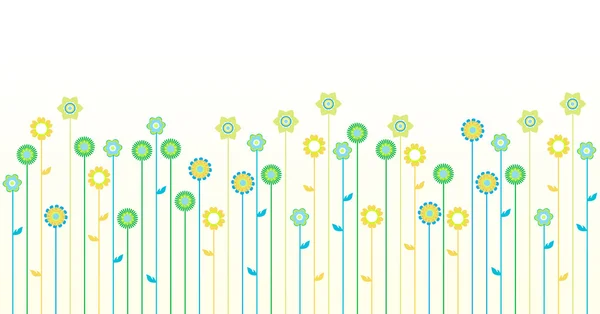Spring background with space for a text — Stock Vector