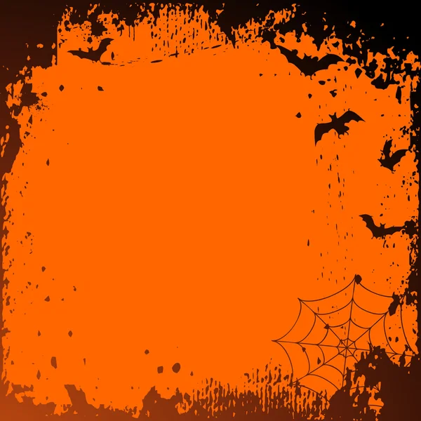 Halloween achtergrond met plaats voor uw — Stockvector