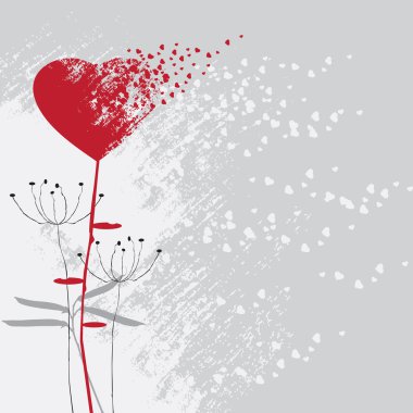 Valentine's day abstract clipart