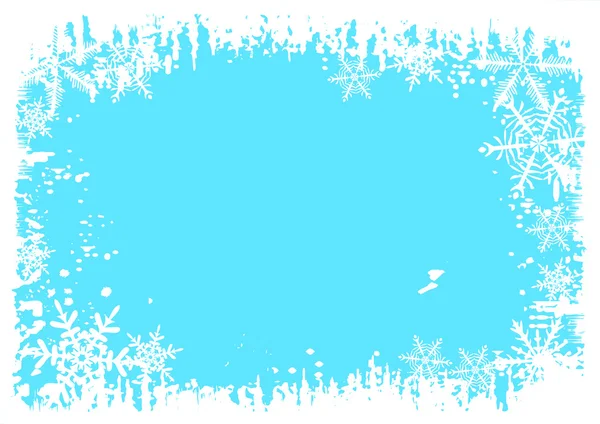 Vintern bakgrund - vektor illustration — Stock vektor