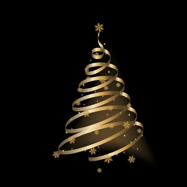 Fondo de Navidad, árbol — Archivo Imágenes Vectoriales