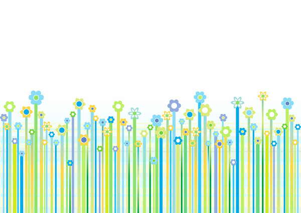 Весенний фон с пространством для текста
