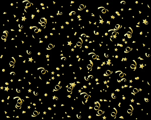 Illustration confettis, vecteur — Image vectorielle