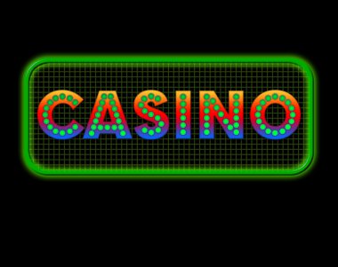 Neon casino işareti