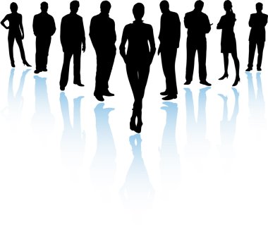 Business Team (Vector) clipart