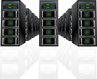 Server Array clipart