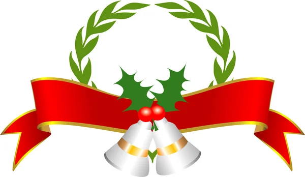 Laurel di Natale — Vettoriale Stock