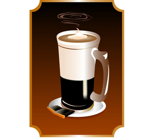 Wektor latte — Wektor stockowy