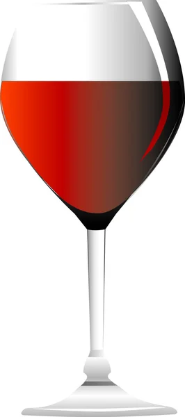 Wine Glass — Stock Vector
