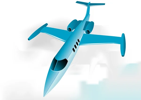 Learjet — Wektor stockowy