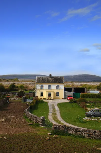 Ірландський котедж ферми — стокове фото