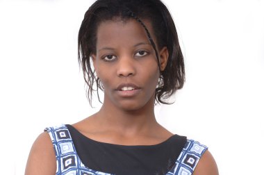 siyah Afrika modeli