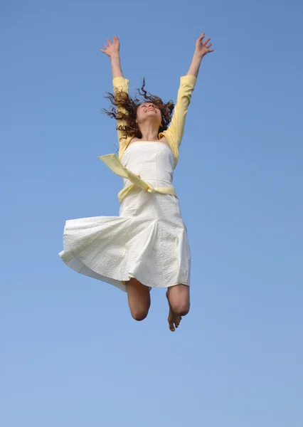 Saltar para a Alegria — Fotografia de Stock