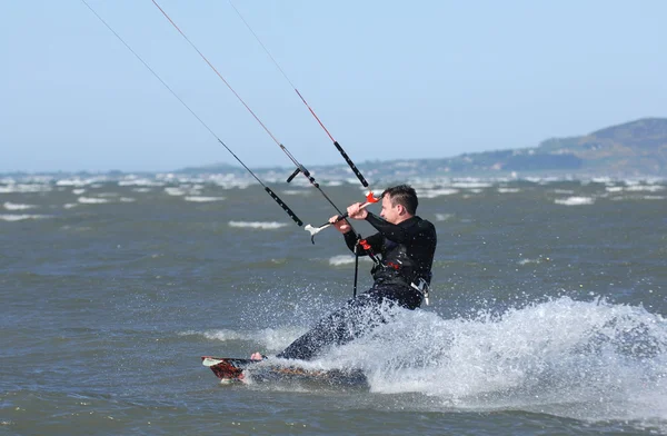 stock image Kitesurfing