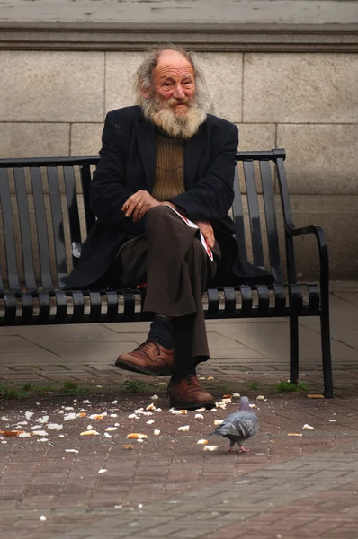 Lonely Old  Man — Stock Photo, Image