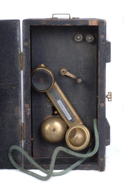 Телефон Первой мировой войны — стоковое фото