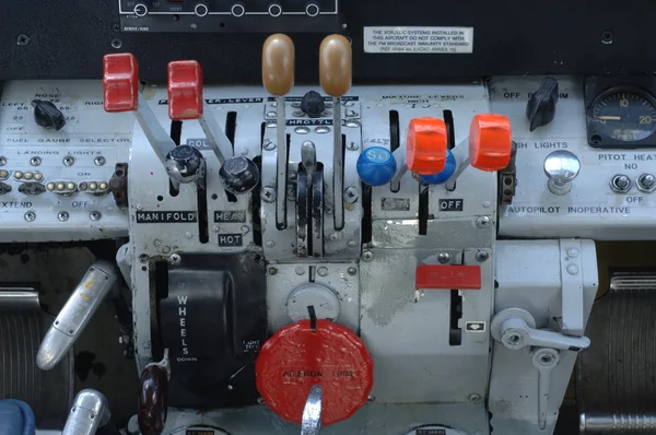 Beech 18 Cockpit — Stock Photo, Image