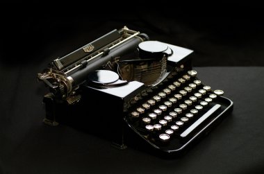 Old Typewriter clipart
