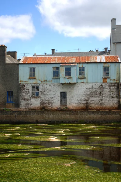 河，Ennistymon，有限公司克莱尔 免版税图库照片