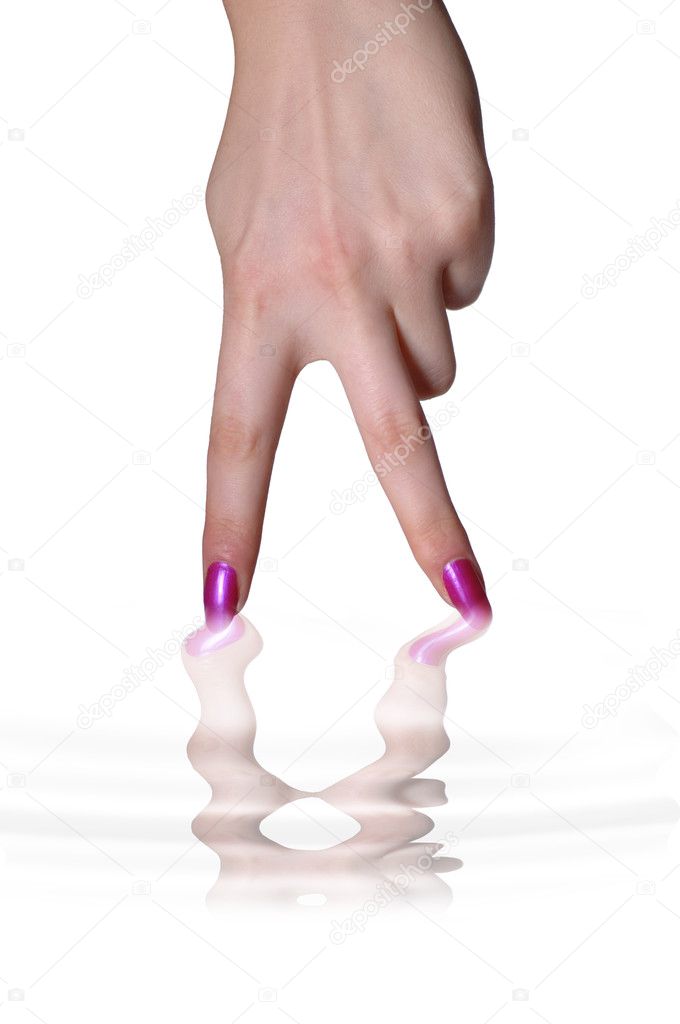 These fingers are made for walking