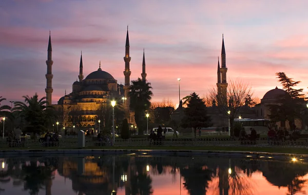Blauwe moskee - istanbul — Stockfoto