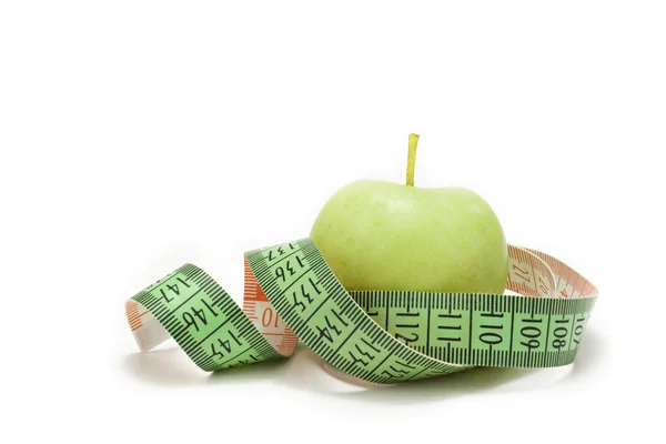 stock image Apple measured the meter