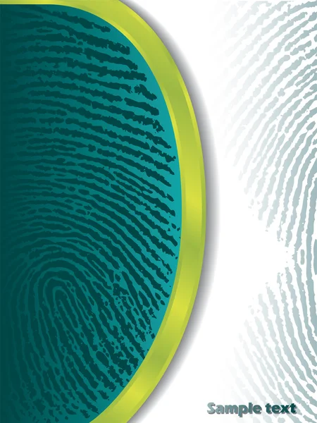 Fading fingerprints — Stock Vector