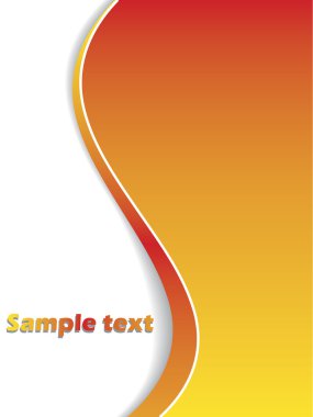 Orange colored background clipart