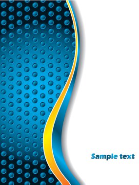 3d Dotted background blue clipart