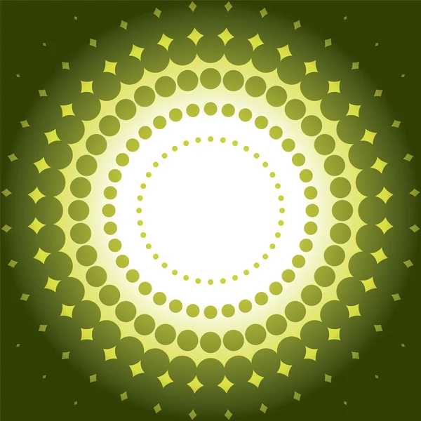 Halvton grön bakgrund — Stock vektor