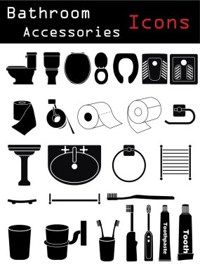 Bathroom Accessories clipart