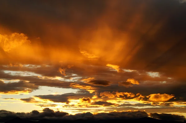 Закат на Камчатке . — стоковое фото