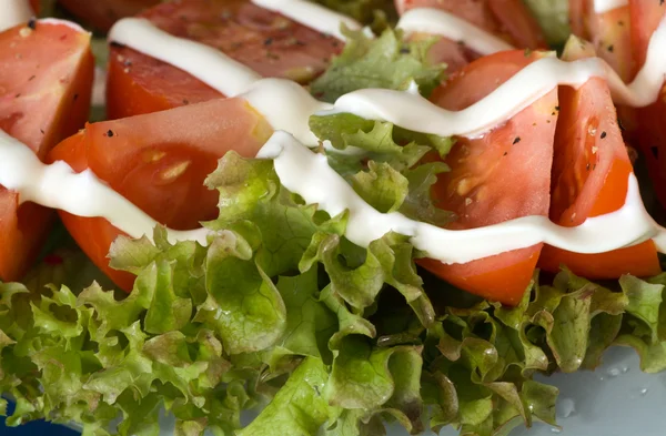 Salada de tomates — Fotografia de Stock