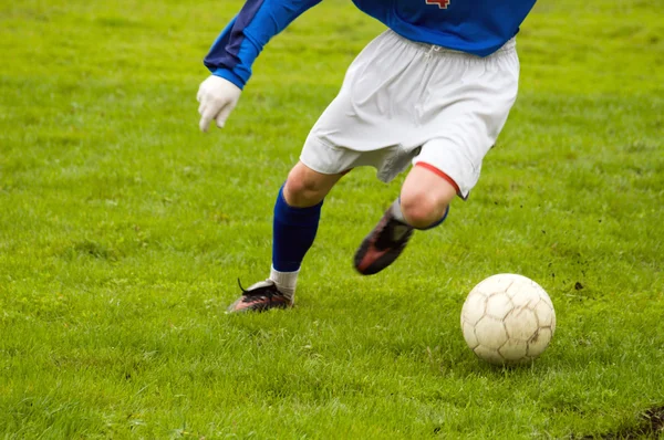 Genç futbol — Stok fotoğraf