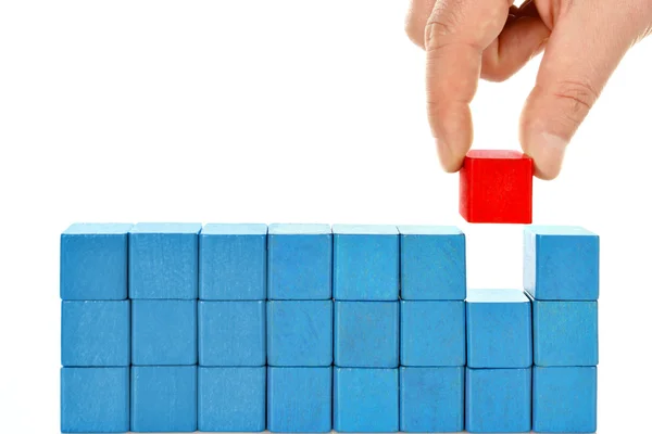 Colored blocks — Stock Photo, Image