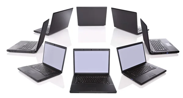 Moderne laptopcomputer — Stockfoto