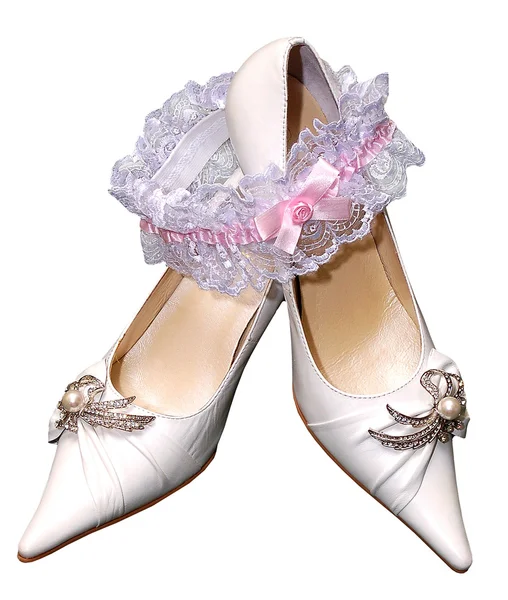 Zapatos para novia — Foto de Stock
