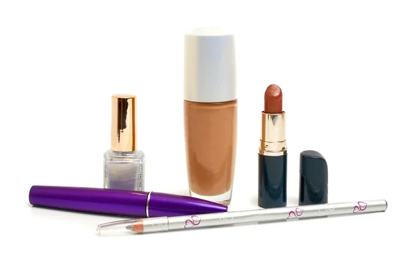 Group cosmetics for woman — Stock Photo, Image