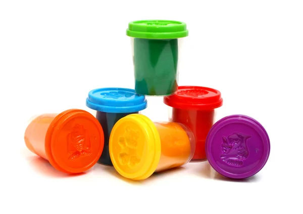 Colors plasticine — Stock Photo, Image