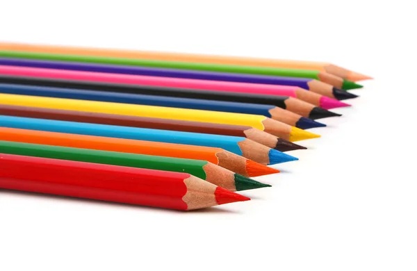 Рядок олівець — стокове фото