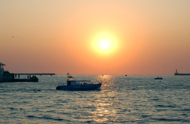 gün batımı deniz