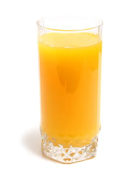 Pomerančový džus ve skle — Stock fotografie