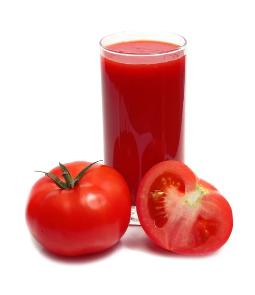Tomates y jugos —  Fotos de Stock